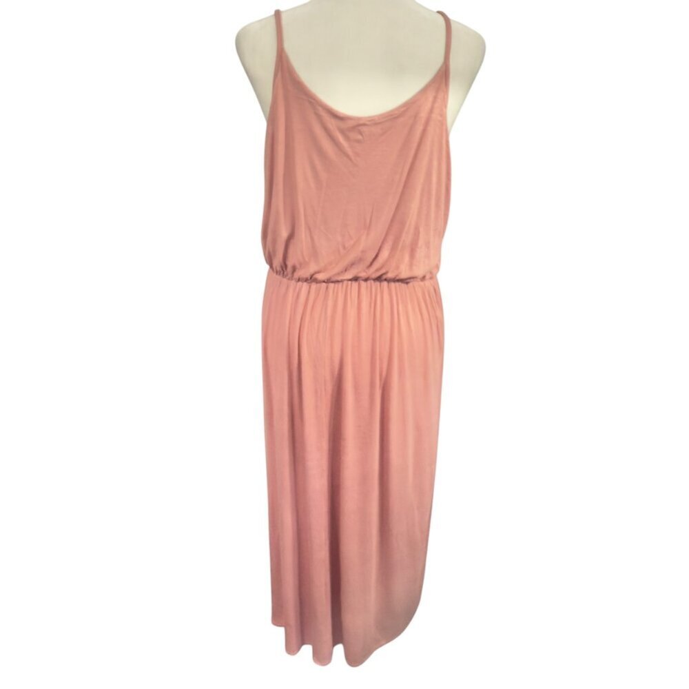 Olivia Ray Women's Maxi Dress Pink Rose Lightweight Sleeveless Straps - Picture 4 of 8